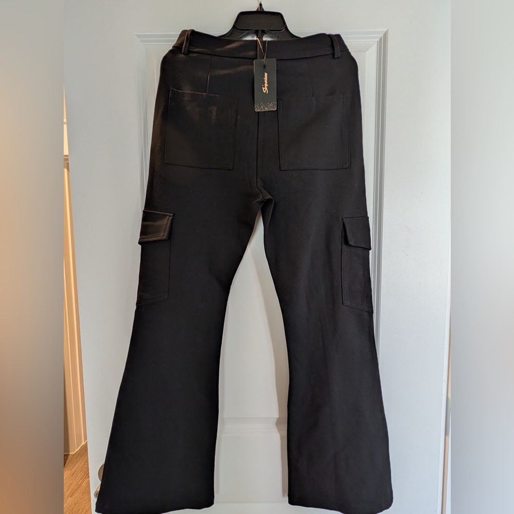 Shinestar Black Cargo Pants